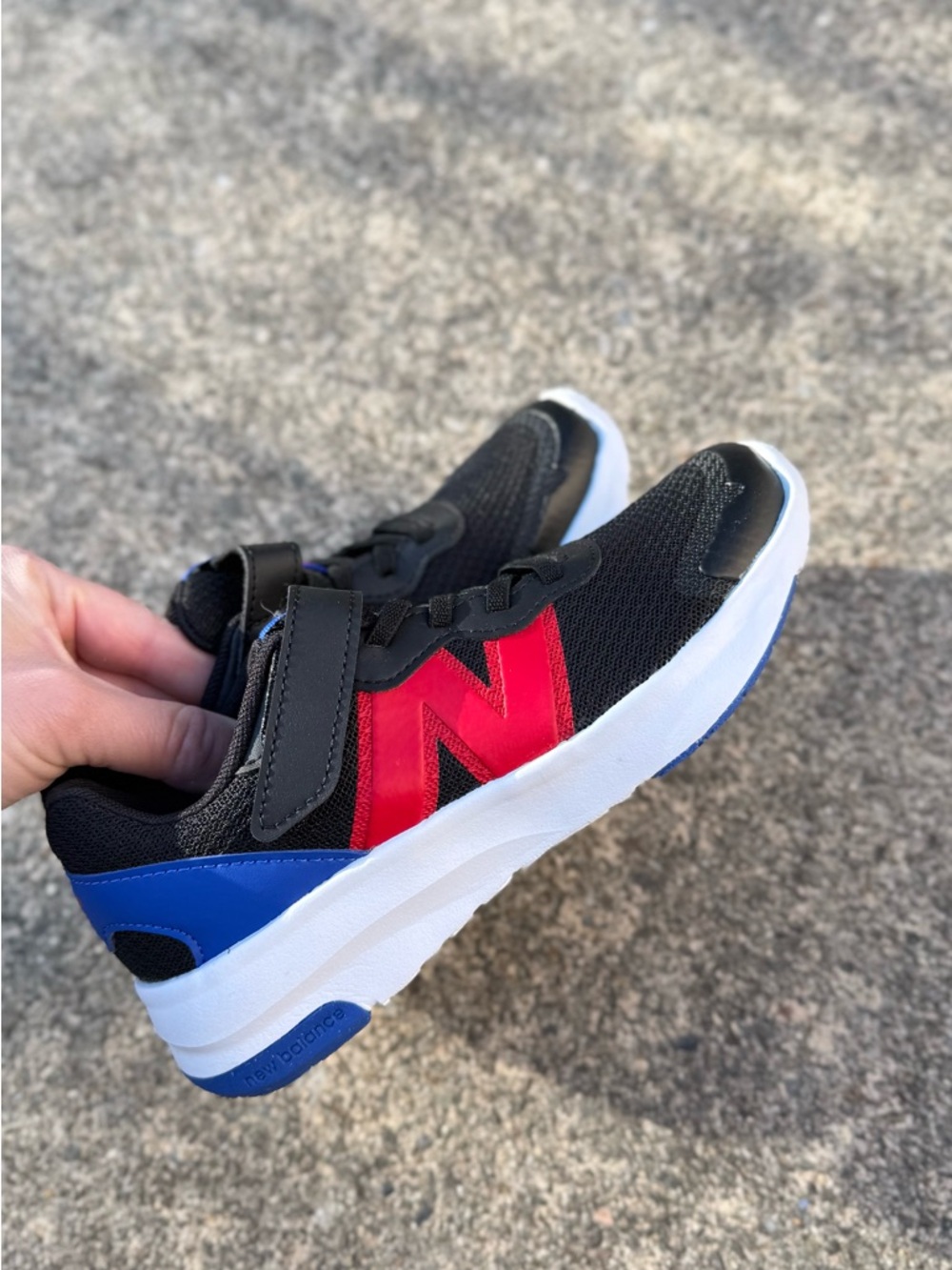 BOYS' NEW BALANCE LITTLE KID 578 RUNNING SHOES size 1
